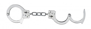 Nickel Coated Steel Handcuffs With Single Lock - Silver Best Sex Toys