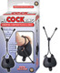 My Erection ring Vibrating Scrotum Pouch & Cinch Black by NassToys