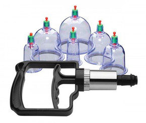 Sukshen 6 Piece Cupping Set With Acu-Points Best Adult Toys