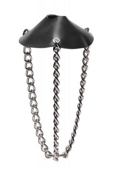 Leather Parachute Ball Stretcher Adult Sex Toy