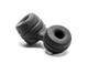 Perfect Fit Siliskin Erection Ring & Testicle Stretcher Black by Perfect Fit Brand - view 2