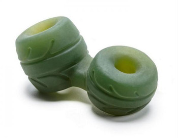 New SilaSkin Cock & Ball Green Ring + Stretcher Sex Toys