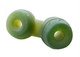 New SilaSkin Cock & Ball Green Ring + Stretcher by Perfect Fit - Product SKU PERCR12G