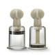 Temptasia Clit & Nipple Twist Large Suckers Set Of 2 Clear by Blush Novelties - view 4