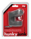 OXBALLS Hunky Junk Connect Cock Ball Tugger Smoke - Product SKU OXHUJ107STN