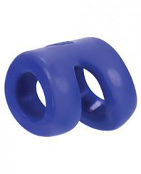 Hunky Junk Connect Cock Ball Tugger Blue Adult Toy