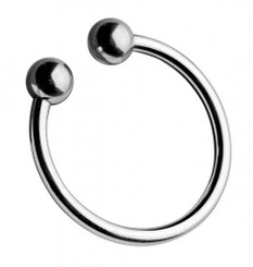Pressure Point Beaded Glans Ring Stainless Steel by XR Brands