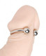 Pressure Point Beaded Glans Ring Stainless Steel by XR Brands - view 2