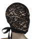 Scandal Corset Lace Hood Black O/S by Cal Exotics
