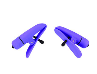 Nipplettes Purple Nipple Clamps Adult Toys