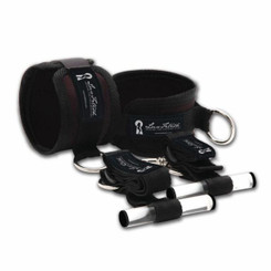 Lux Fetish Closet Cuffs 4 Piece Playful Restraint System by Electric Eel Inc