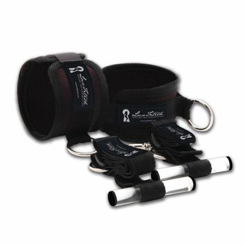 Lux Fetish Closet Cuffs 4 Piece Playful Restraint System by Electric Eel Inc