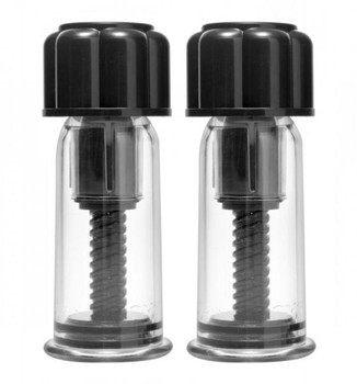 Black Maxxx Powerful Twist Nipple Suckers by XR Brands