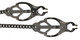 Spartacus Black Butterfly Nipple Clamps With Chain - Product SKU SPF53