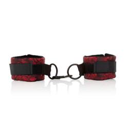 Scandal Universal Cuffs Black/Red Adult Toy
