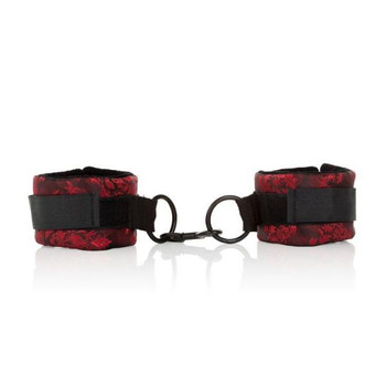 Scandal Universal Cuffs Black/Red by Cal Exotics