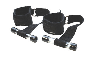 Door Jam Cuffs Black by Sportsheets