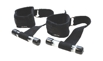Door Jam Cuffs Black by Sportsheets