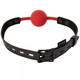 Sportsheets Saffron Ball Gag Black Red - view 4