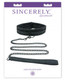 Midnight Lace Collar & Leash Black by Sportsheets - view 2