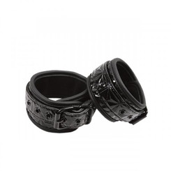 Sinful Black Ankle Cuffs Sex Toys