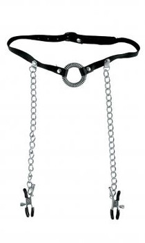Limited Edition O-Ring Gag & Nipple Clamps Best Sex Toy