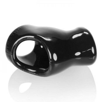 Oxballs Unit X Stretch Erection Ring, Testicle Stretcher Black by Blue Ox Designs