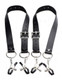 Spread Labia Spreader Straps with Clamps Black by XR Brands - view 3