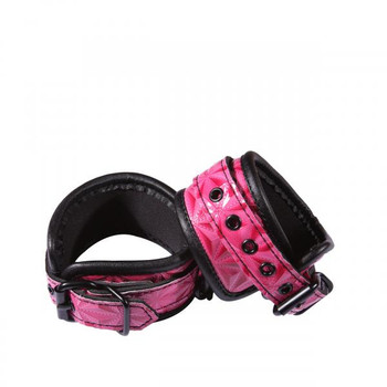 Sinful Wrist Cuffs Pink by NS Novelties