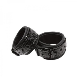 Sinful Black Wrist Cuffs by NS Novelties