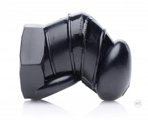 Detained Black Restrictive Chastity Cage by XR Brands