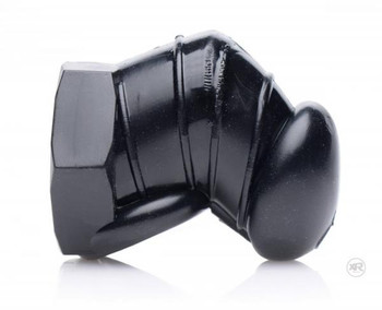 Detained Black Restrictive Chastity Cage by XR Brands