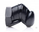 Detained Black Restrictive Chastity Cage by XR Brands
