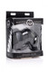 Detained Black Restrictive Chastity Cage by XR Brands - view 3