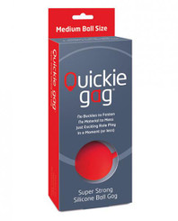 Quickie Ball Gag Medium Red Best Sex Toys