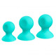 Cloud 9 Health & Wellness Nipple & Clitoral Massager Suction Set Teal Adult Toys