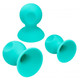 Cloud 9 Health & Wellness Nipple & Clitoral Massager Suction Set Teal by Cloud 9 Novelties - view 3