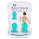 Cloud 9 Health & Wellness Nipple & Clitoral Massager Suction Set Teal by Cloud 9 Novelties - view 4