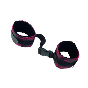 Scandal Control Cuffs Black/Red by Cal Exotics