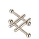 Nipple Grips Crossbar Nipple Vices by California Exotic Novelties - view 4