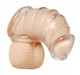 Detained Soft Body Chastity Cage Clear by XR Brands - Product SKU XRAE408