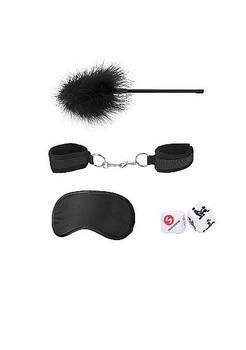 Ouch Introductory Bondage Kit #2 Black by Shots Toys
