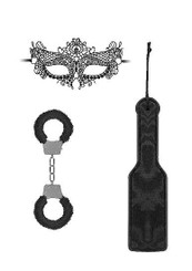 Ouch Introductory Bondage Kit #3 Black by Shots Toys