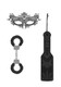 Ouch Introductory Bondage Kit #3 Black by Shots Toys