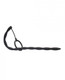 Silicone Plug & Erection Ring Set Urethral Sounding Black by SHOTS AMERICA - view 4