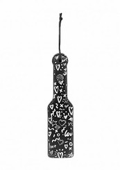 Love Street Art Fashion Printed Paddle Black by SHOTS AMERICA