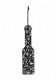 Love Street Art Fashion Printed Paddle Black by SHOTS AMERICA