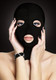 Ouch Subversion 3 Hole Hood Mask Black O/S by Shots Toys