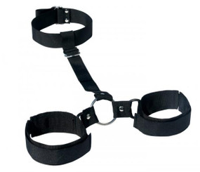 Sex and Mischief Shadow Neck & Wrist Restraint by Sportsheets