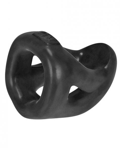 Buy Hunkyjunk Slingshot 3 Ring Teardrop Tar Black Best Sex Toy
